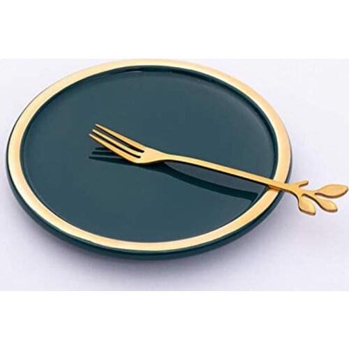 12 Packs of Stainless Steel Fork and Spoon Set Ice Cream Tea Coffee Spoon Tableware Kitchen