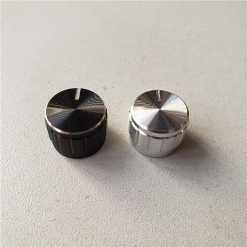 15pcs aluminum plastic cap knob potentiometer knob cap tangential 13*9.5*6mm potentiometer D shaft switch amplifier