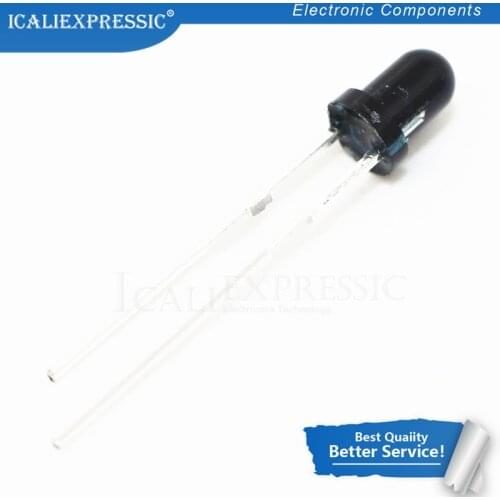 25pairs 5mm 940nm LEDs 25PCS infrared emitter and 25PCS IR receiver diodes