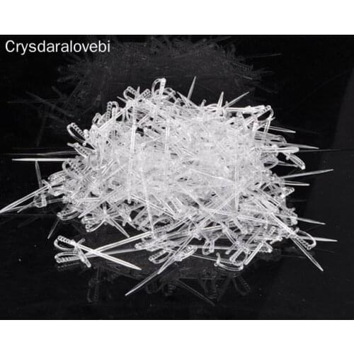 300pcs Kitchen Bar Tableware Forks PP plastic health one-time disposable cocktail salad sword fruit fork