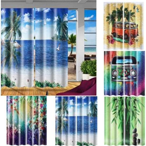 5 types Home Textile Curtain Curtains Double Pull open fashion window Curtains