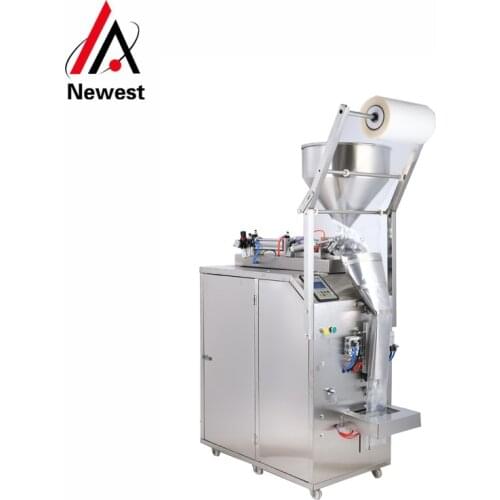 Automatic tomato paste pepper sauce ketchup pouch filling packing machine