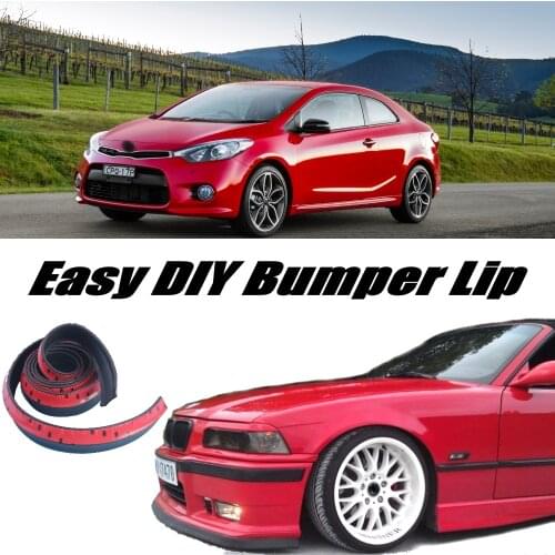 Bumper Lip Deflector Lips For KIA Cerato Sephia Spectra 5 LD 2003~2008 Front Spoiler Skirt For Car Tuning / Body Kit / Strip