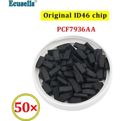 50PCS/LOT PCF7936AA transponder chip PCF7936AS Original ID46 key chip for Nissan/Peugeot/KIA/Hyundai/Renault/Suzuki