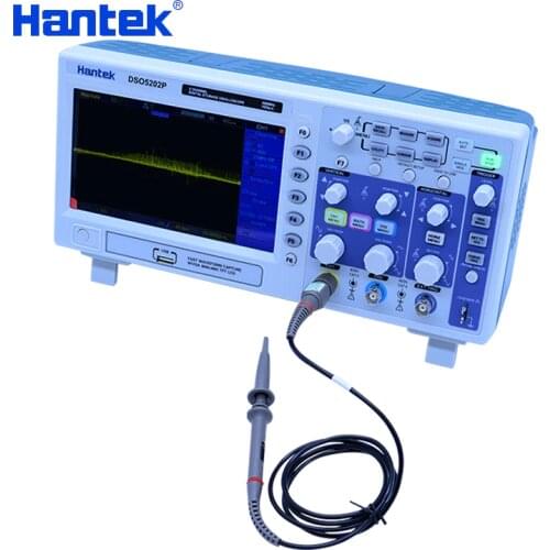 Hantek DSO5202P digital storage oscilloscope 70-200MHz 2 Channels 1GSa/s 7'' TFT LCD color display Record Length 40K 5102P/5072P