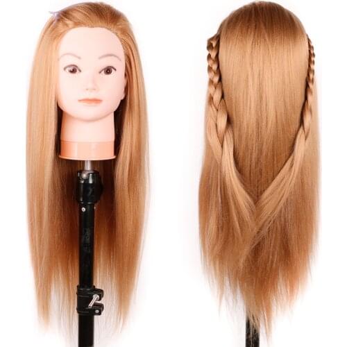 Mannequin Head Hairstyles for braiding Training Head For Hairdressers Mannequin Head For Braids Long Hair Dolls