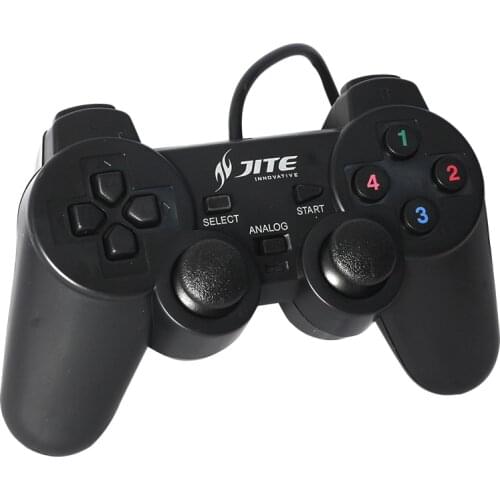 POWERMASTER HL-4274 USB GAME PAD JOYSTICK DUAL VIBRATING ANALOG GAME HANDLE