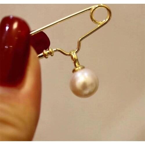 925 Silver Half Hole Eye Pins Beads End Caps Top Drilled Pendant Bails Connector For DIY Jewelry Accessories No Pearl No Chain