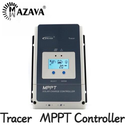 EPEVER 100A 80A 12V 24V 36V 48V Tracer MPPT Solar Charger Controller Auto Regulator Adjustable 10420AN 10420AN 8415AN 8415AN