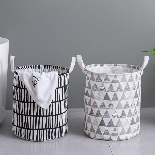 Laundry Basket Cloth Art Dirty Baskets Folding Large Laundry Hamper Room Organizer Bathroom Accessories