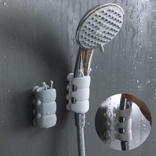 Shower suction cup bracket Bathroom Shower Head Movable Bracket Powerful Seat Chuck Suction Cup Bathroom accessories