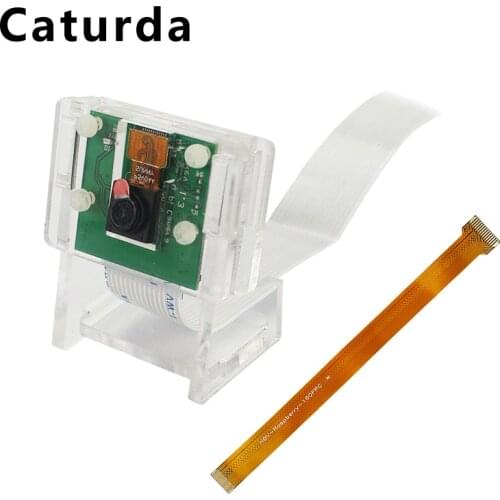 Raspberry Pi 3 Camera 5MP Mini Video Camera 1080P 720P Webcam with Acrylic Holder 16CM FPC for Raspberry Pi 3 Model B Zero W Pi0