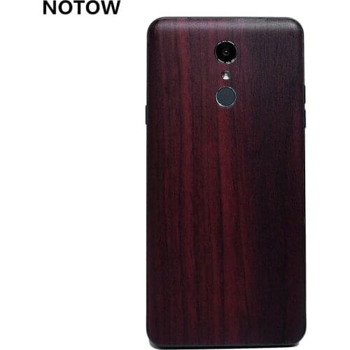 NOTOW Luxury Wood Skin Phone Sticker protective film Back Body Decal Wrap Protective for LG G6/G7/V30/V40/ for LG Q Stylus Plus