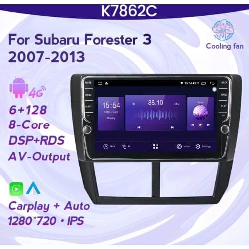 New system!PX6 8cores 4+64GB android 10 car radio player for Subaru Outback Legacy 2015 2016 2017 2018 4G LTE WIFI carplay