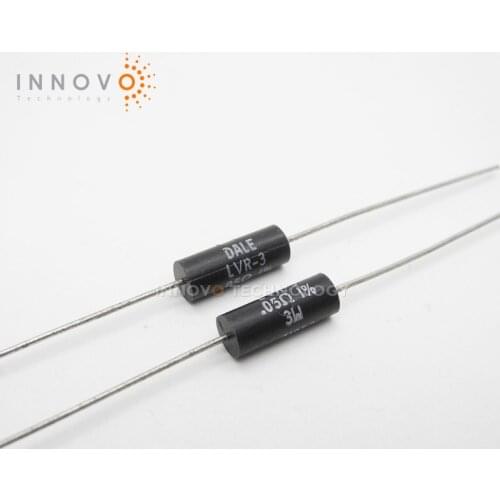 10pcs/lot LVR03R0500FE12 DALE LVR-3 0.05R Resistor Metal Strip 0.05 Ohm 1% 3W Molded AXL free shipping