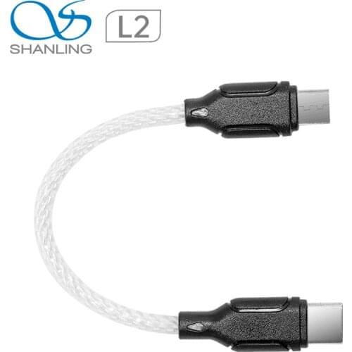 SHANLING L2 USB Digital Cable USB C to Micro USB Cable