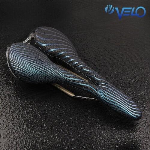 Velo Brand Bike Saddle For Racing Ti-Alloy Gel Bicycle Saddle Lightweight Road Bike Seat Comfort Ergonomic Bicycle Saddle Seat