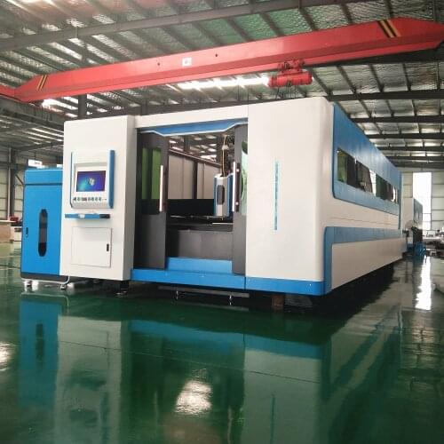 Fiber Laser Cutting Machine 1000W 2000W Raycus Laser Cutter for Metal Material