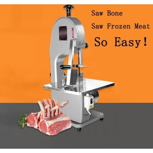 High quality electric meat band saw,bone cutter machine,meat bone saw machine for commercial use