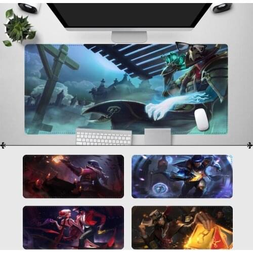 High Quality League of Legends Twisted Fate MousePad Laptop Computer Mause Pad Desk Mat Big Gaming Mouse Mat For Overwatch/CS GO