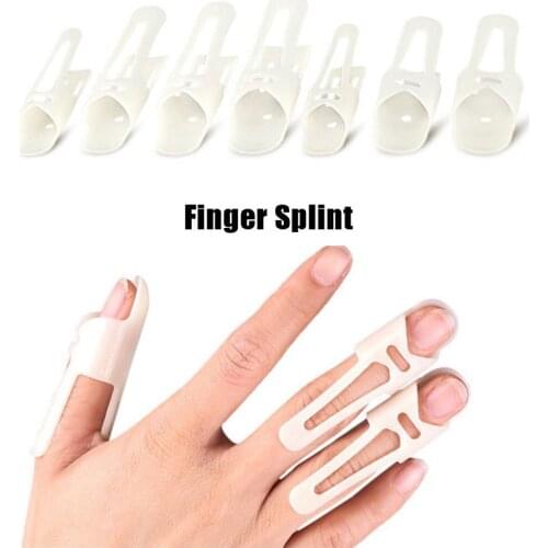 Mallet Finger Splint Brace Protector Adjustable Broken Finger Joint Stabilizer Straightening Arthritis Knuckle Immobilization