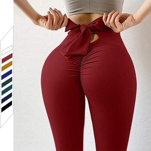 Womens Yoga Pants Hip-lifting High Waist Leggings Sport Women Fitness Yoga Pants Gym Accessories Women Reformer Pilates