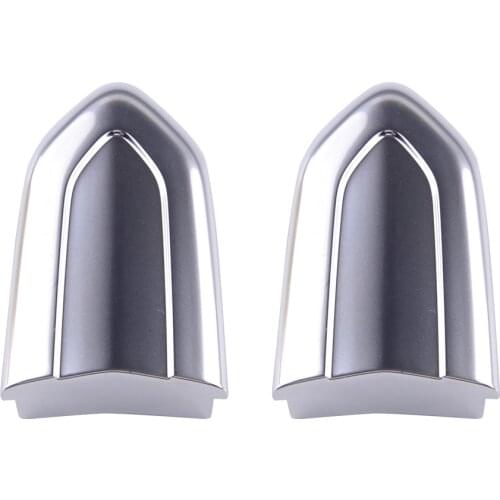 2Pcs ABS Chrome Door Lock Cylinder Cover Trim Cap Fit For Cadillac ATS XTS XT5 XT4 CTS CT6 Car Accessories