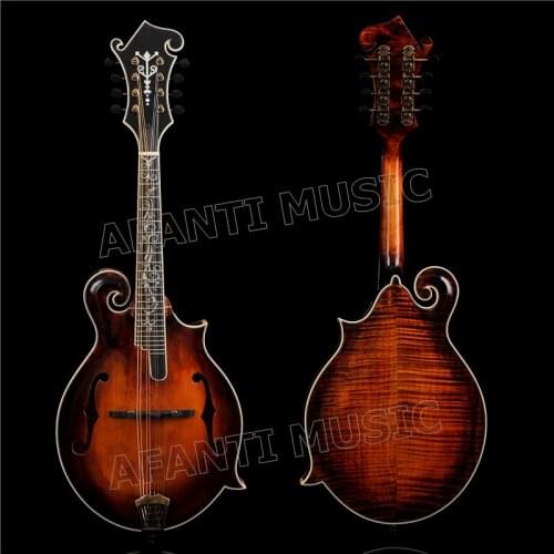 Afanti Solid Spruce top / Flamed Maple Back & Sides / Afanti Mandolin (AMB-219)
