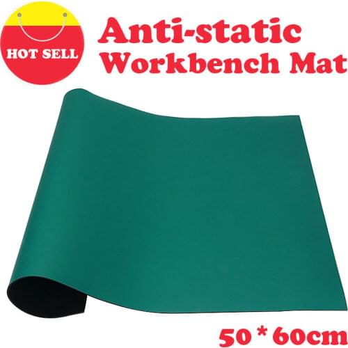 60*50cm ESD mat Anti-static Antistatic blanket table work mat for BGA repair work Cell Phone Maintenance Platform