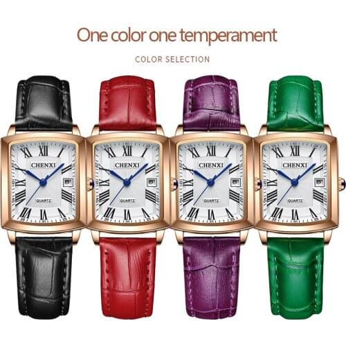 New Top Luxury Brand for Women Watch Casual Leather Strap Ladies Quartz Wristwatch Waterproof Bracelet Watches Relogio Feminino