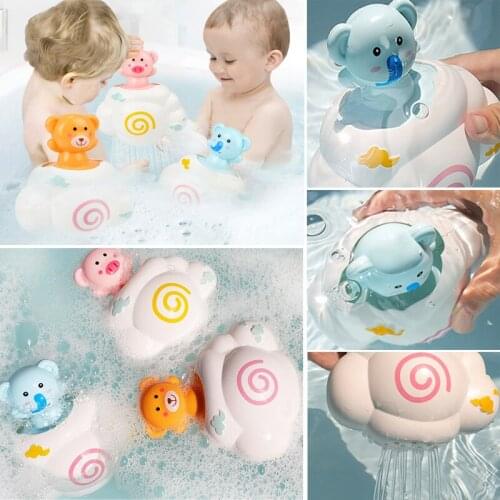 Baby Bathing Toy Kids Cute Pig Water Spray Sprinkler Bathroom Sprinkling Shower Beach Swimming Water Toys For Kids Gift