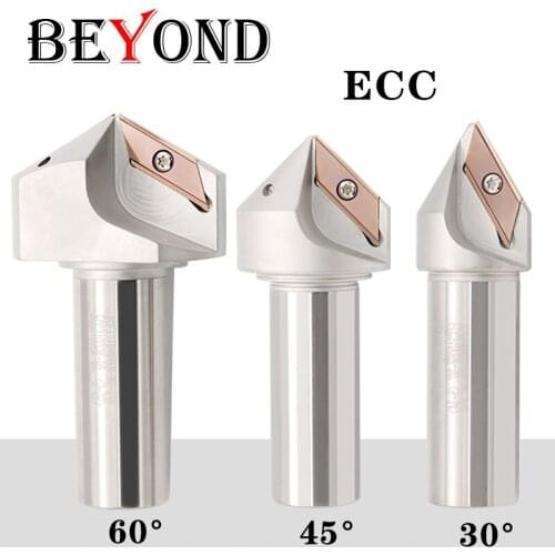 BEYOND ECC 31005R Chamfering Milling Cutter 30 45 60 Degree CNC Carbide Insert XCET310404ER Chamfer Tools