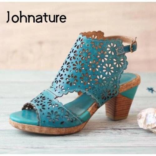 Женская обувь на высоком каблуке Johnature China At AliExpress