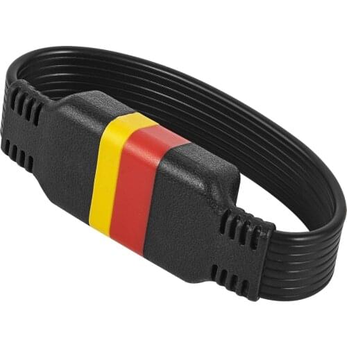 Launch OBD2 Extension cable 16 Pin Male To Female OBDII Extended Connector 36cm