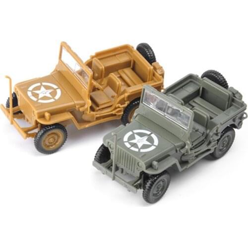 1/48 Simulated Vehicle Toys Scene Making 4D Assemble Car Model Kits