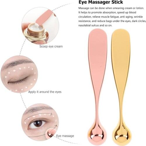 Eye Cream Import Stick Eye Massager Stick Face Mask Spoon Wand For Relieve Eye Fatigue Remove Eye Bags Skin Care Relax