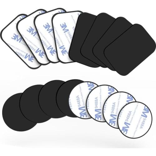 1/3/5PCS Metal Plate Sticker disk iron sheet for Magnet Mobile Phone Holder For Magnetic Car Phone Stand holders Not Magnet