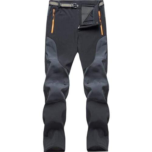 Fonoun Men Hiking Pants Thicken Warm Keep Waterproof Autumn Winter Windproof Breathable Scratch Resistant FN225