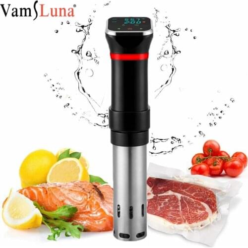 Portable 1100W Vacuum Food Sous Vide Machine Precision Cooker Cooking Device Sturdy Immersion Circulator LCD Digital Timer
