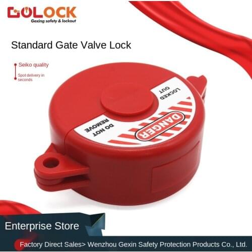 Beidi Type Stop Valve Lock Gate Valve Lock PVC Ball Valve Lock Gas Tank Safety Lock Disc Handwheel Lock
