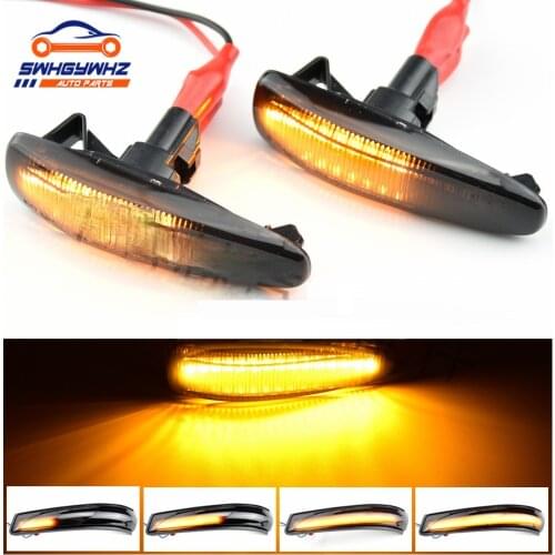 Turn Signal Lamp LED For Outlander Sport Mirage Sport Lancer Evolution X Light Car Dynamic Side Marker Blinker