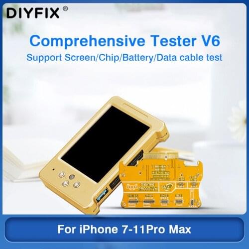 Comprehensive Tester V6 For iPhone 7-11Pro Max Original Color/Touch Repair Photosensitive Test Vibration Battery Change Tool