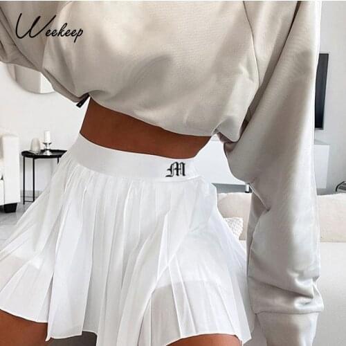 Женские летние юбки WEEKEEP China At AliExpress