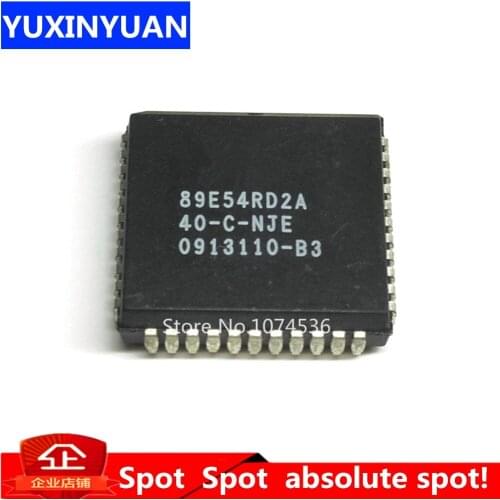 10PCS/LOT SST89E54RD2A40-C-NJE SST89E54RD2A40 SST89E54RD2 SST89E54 PLCC44 IC MCU 8BIT 32KB FLASH 44PLCC