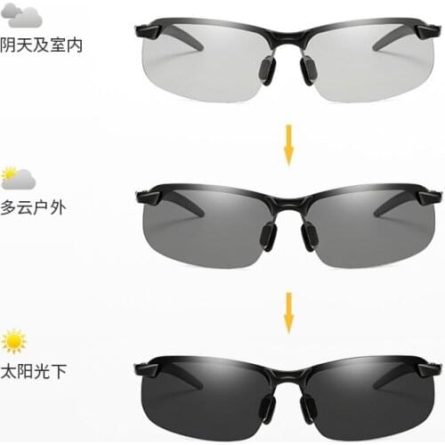 2021 UV400 Polarised Driving Sun Glasses For Men Polarized Stylish Sunglasses Male Goggle Eyewears