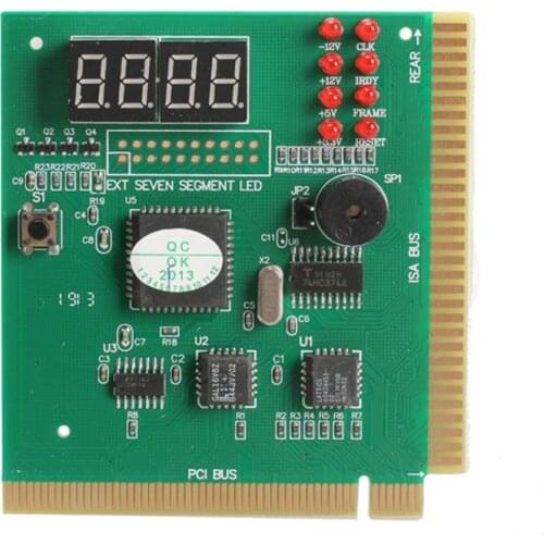 4-Digit LCD Display PC Analyzer Diagnostic Card Motherboard Post Tester Computer Analysis PCI Card Networking Memory cpu