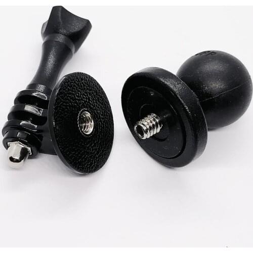 Mount Adapter with 1 inch Ball for Gopro and Camera