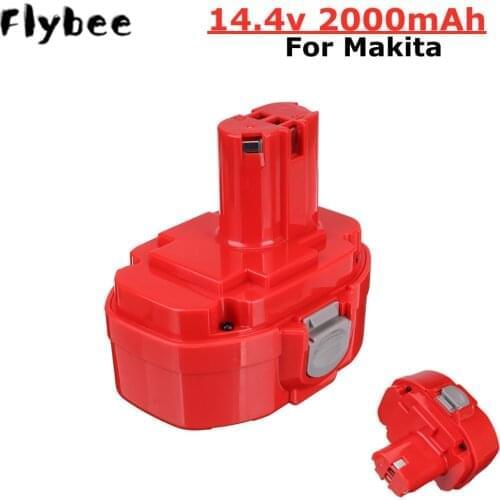 14.4V 2000mAh Rechargeable Power Tools Battery for MAKITA PA14 1420 1422 1433 1434 1435F JR140D 192699-A