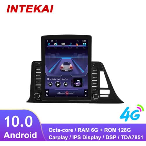 9.7" Vertical Style Tesla Screen Android 10.0 Car Radio GPS Navigation Autoradio Multimedia Player for Toyota C-HR LHD 2016 2019