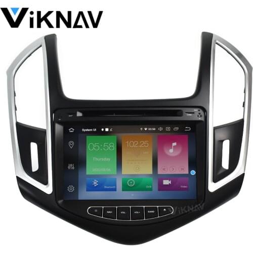 Car radio multimedia player for Chevrolet Cruze 2013 2014 car stereo audio DVD player GPS navigation Android 10 screen